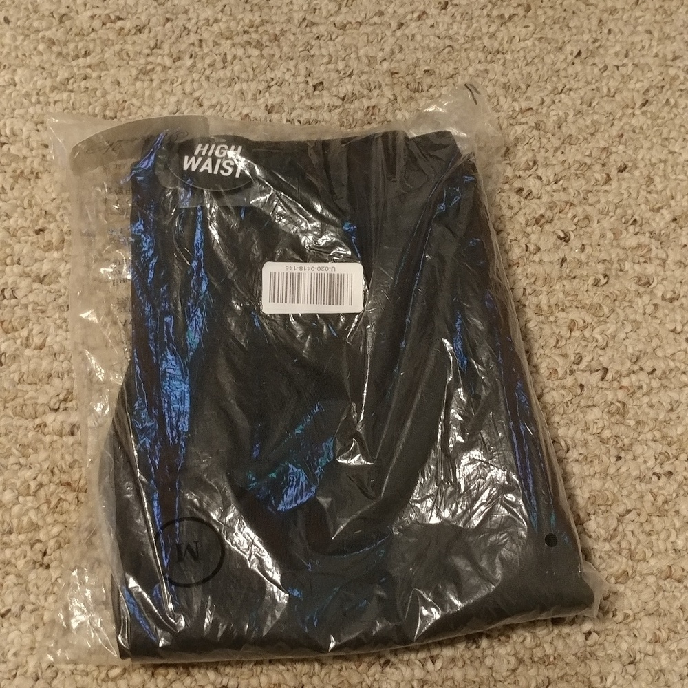 High Waist Black Pants